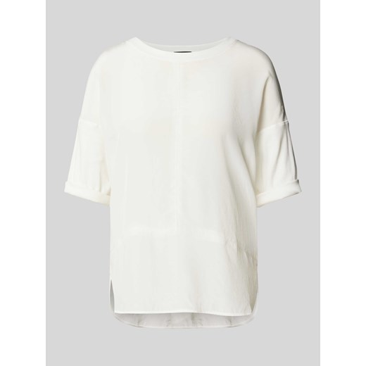 T-shirt w jednolitym kolorze ze sklepu Peek&Cloppenburg  w kategorii Bluzki damskie - zdjęcie 171018175