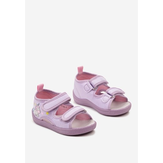 Kapcie dziecięce Born2be na rzepy 