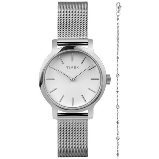Biały zegarek TIMEX