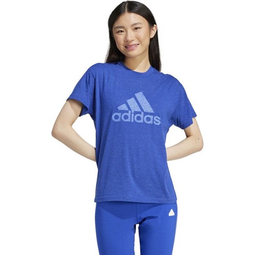 Bluzka damska Adidas niebieska 