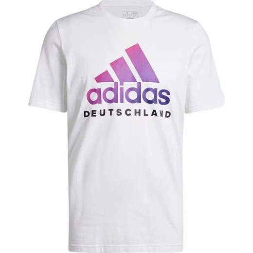 T-shirt męski Adidas z napisami 