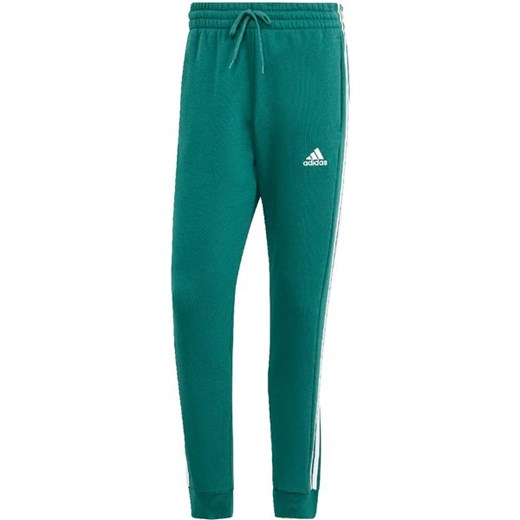 Spodnie dresowe męskie Essentials Fleece 3-Stripes Tapered Cuff Adidas ze sklepu SPORT-SHOP.pl w kategorii Spodnie męskie - zdjęcie 171021226