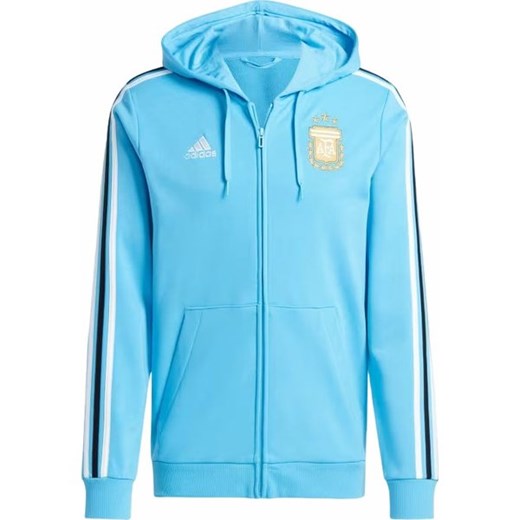 Bluza męska Argentina DNA Full-Zip Hoodie Adidas ze sklepu SPORT-SHOP.pl w kategorii Bluzy męskie - zdjęcie 171021467