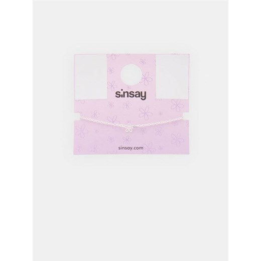 Sinsay - Bransoletka - srebrny Sinsay Jeden rozmiar Sinsay