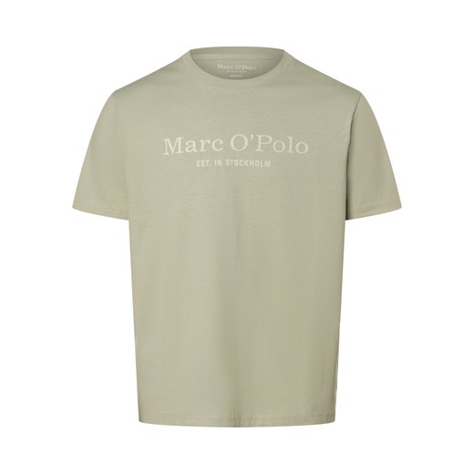 Marc O'Polo Koszulka męska Mężczyźni Bawełna seledynowy nadruk ze sklepu vangraaf w kategorii T-shirty męskie - zdjęcie 171023368