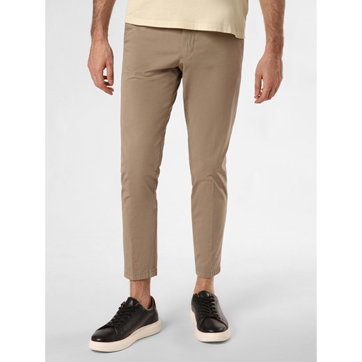 Drykorn Spodnie - Ajend Mężczyźni Bawełna beżowy jednolity ze sklepu vangraaf w kategorii Spodnie męskie - zdjęcie 171023396