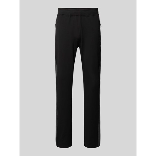 Spodnie dresowe z paskami w kontrastowym kolorze model ‘FERNANDO’ ze sklepu Peek&Cloppenburg  w kategorii Spodnie męskie - zdjęcie 171024586