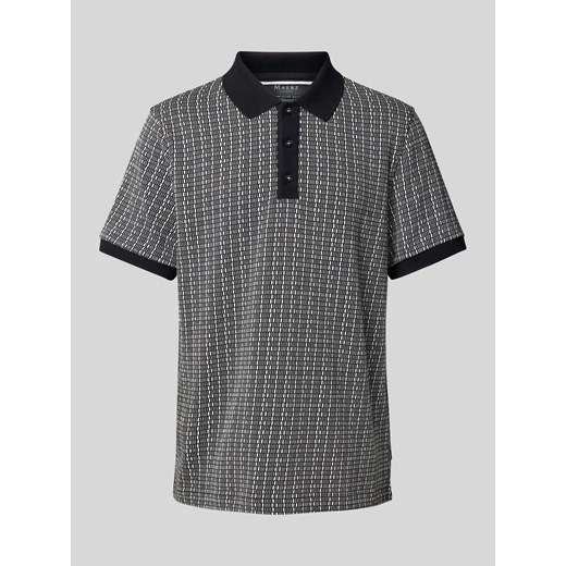 Koszulka polo o kroju regular fit ze wzorem na całej powierzchni ze sklepu Peek&Cloppenburg  w kategorii T-shirty męskie - zdjęcie 171024716