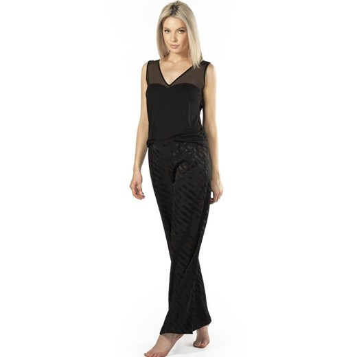 Dwuczęściowa piżama damska Diana, Kolor czarny, Rozmiar S, Mefemi ze sklepu Intymna w kategorii Piżamy damskie - zdjęcie 171024895