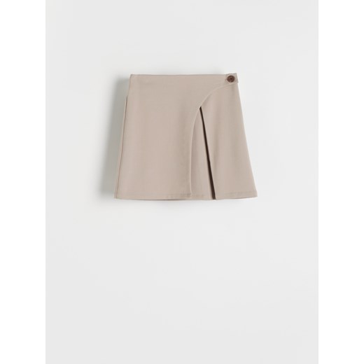 Reserved - Spódnica z zakładką - zielony ze sklepu Reserved w kategorii Spódnice dziewczęce - zdjęcie 171025899