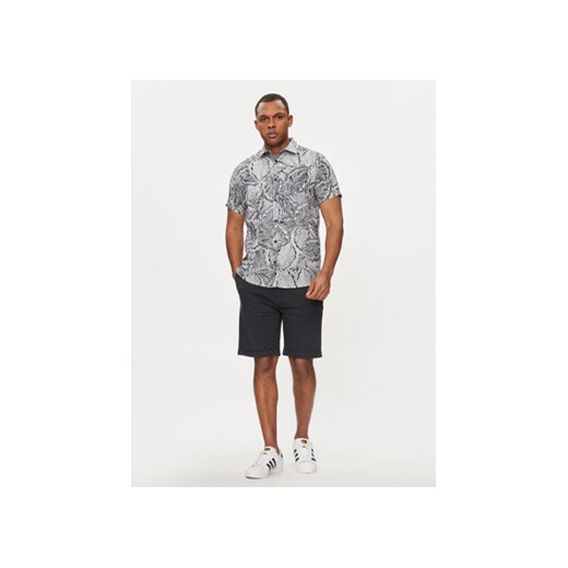 INDICODE Koszula Lotan 20-353 Granatowy Regular Fit M MODIVO