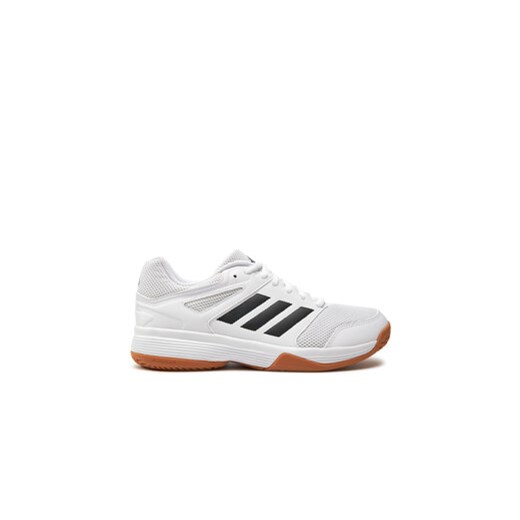 adidas Buty Speedcourt Indoor IE8032 Biały ze sklepu MODIVO w kategorii Buty sportowe męskie - zdjęcie 171027488