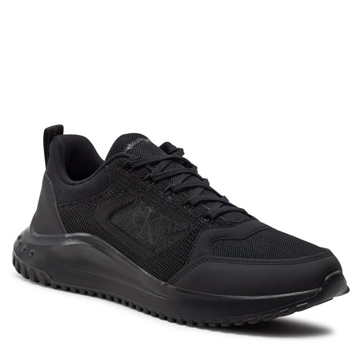Sneakersy Calvin Klein Jeans Eva Runner Low Mix Mg Uc YM0YM00905 Triple Black 43 eobuwie.pl