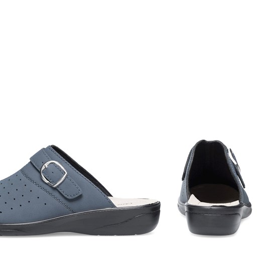 Klapki Clara Barson WS010904-01 Granatowy Clara Barson 40 eobuwie.pl