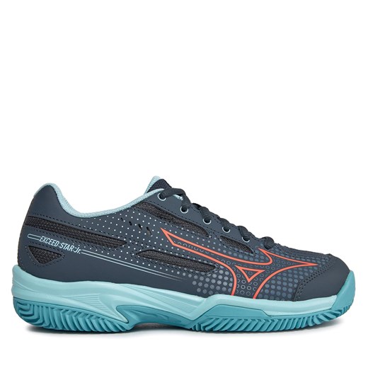 Buty Mizuno Exceed Star Jr. CC 61GC225512 Cblue/Soleil/Tturquoise ze sklepu eobuwie.pl w kategorii Buty sportowe dziecięce - zdjęcie 171027716