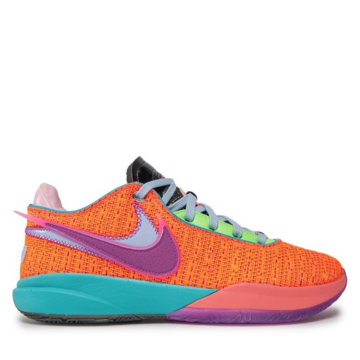 Buty Nike Lebron Xx DJ5423 800 Total Orange/Vivid Purple ze sklepu eobuwie.pl w kategorii Buty sportowe męskie - zdjęcie 171028116