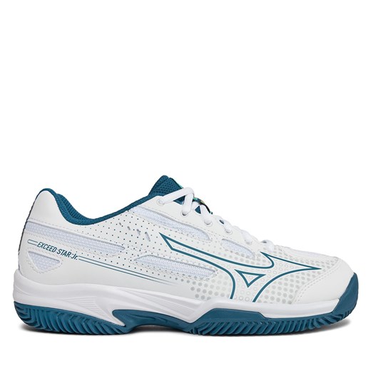 Buty Mizuno Exceed Star Jr. CC 61GC225530 White/Moroccanblue/Turquoise ze sklepu eobuwie.pl w kategorii Buty sportowe dziecięce - zdjęcie 171028416