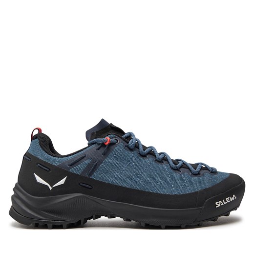 Trekkingi Salewa Wildfire Canvas W 61407-8769 Java Blue/Black 8769 ze sklepu eobuwie.pl w kategorii Buty trekkingowe damskie - zdjęcie 171028866