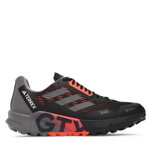 Buty do biegania adidas Terrex Agravic Flow GORE-TEX Trail Running Shoes 2.0 HR1109 Czarny ze sklepu eobuwie.pl w kategorii Buty sportowe męskie - zdjęcie 171031045