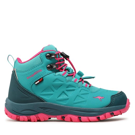 Trekkingi KangaRoos K-Xt Para Mid Rtx 18945 000 4346 Dk Ocean/Daisy Pink ze sklepu eobuwie.pl w kategorii Buty zimowe dziecięce - zdjęcie 171031418