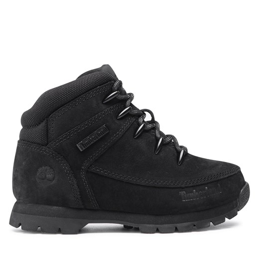 Trekkingi Timberland Euro Sprint TB0A2B7D0011 Black Nubuck Timberland 31 wyprzedaż eobuwie.pl
