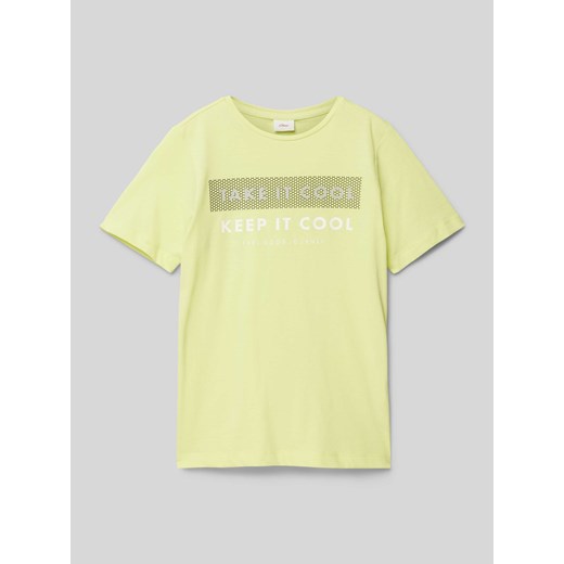 T-shirt z okrągłym dekoltem ze sklepu Peek&Cloppenburg  w kategorii T-shirty chłopięce - zdjęcie 171032368