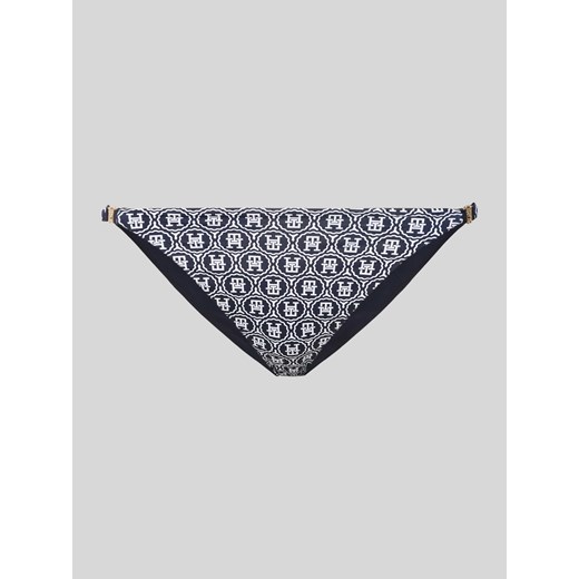 Figi bikini ze wzorem z logo na całej powierzchni ze sklepu Peek&Cloppenburg  w kategorii Stroje kąpielowe - zdjęcie 171032447
