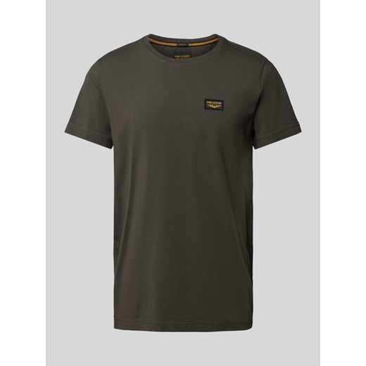 T-shirt z naszywkami z logo model ‘GUYVER’ ze sklepu Peek&Cloppenburg  w kategorii T-shirty męskie - zdjęcie 171032799