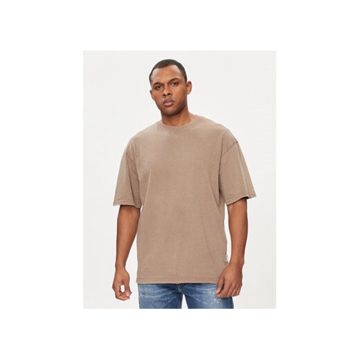 Redefined Rebel T-Shirt Gomes 211084 Beżowy Relaxed Fit ze sklepu MODIVO w kategorii T-shirty męskie - zdjęcie 171035525