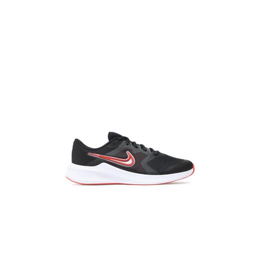 Nike Buty do biegania Downshifter 11 (GS) CZ3949 005 Czarny ze sklepu MODIVO w kategorii Buty sportowe damskie - zdjęcie 171036126