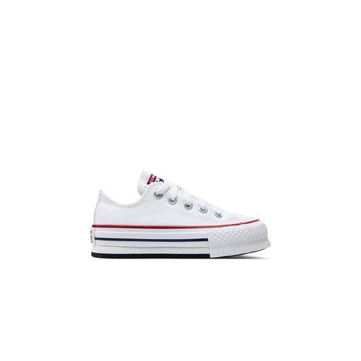 Converse Trampki Chuck Taylor All Star Eva Lift Canvas Platform 372862C Biały ze sklepu MODIVO w kategorii Trampki dziecięce - zdjęcie 171036928