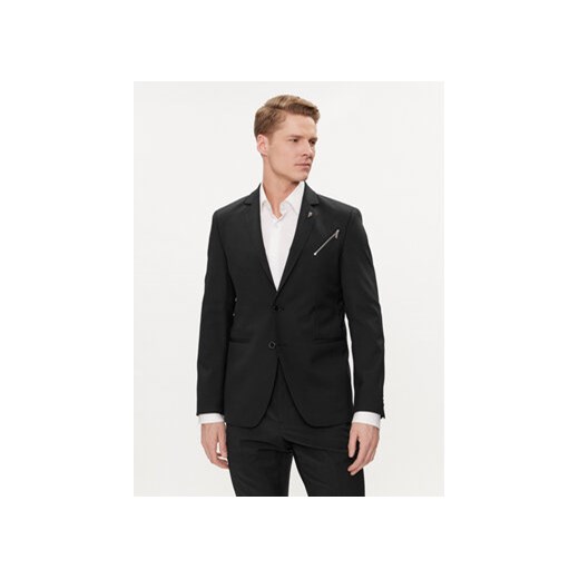 KARL LAGERFELD Marynarka 155233 542083 Czarny Slim Fit ze sklepu MODIVO w kategorii Marynarki męskie - zdjęcie 171037198