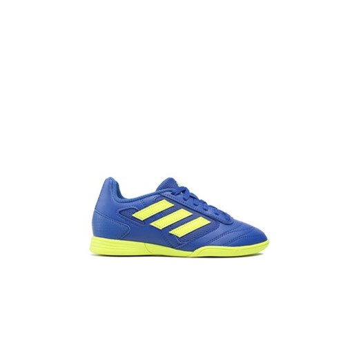adidas Buty Super Sala 2 Indoor GZ2562 Niebieski ze sklepu MODIVO w kategorii Buty sportowe damskie - zdjęcie 171037535