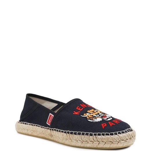Espadryle damskie Kenzo casualowe casual na płaskiej podeszwie na lato
