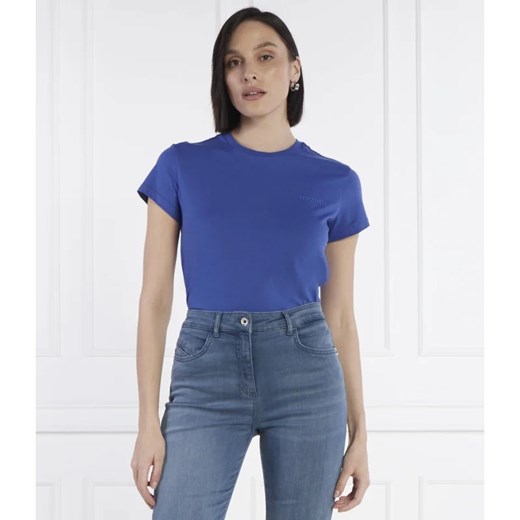 Patrizia Pepe T-shirt | Regular Fit ze sklepu Gomez Fashion Store w kategorii Bluzki damskie - zdjęcie 171040107