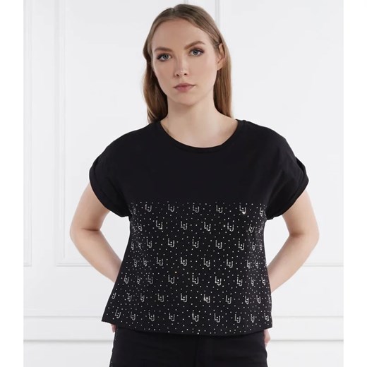 Liu Jo Beachwear T-shirt | Regular Fit ze sklepu Gomez Fashion Store w kategorii Bluzki damskie - zdjęcie 171040125