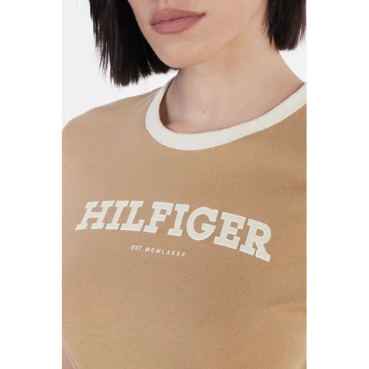 Tommy Hilfiger T-shirt MONOTYPE FLOCK | Regular Fit Tommy Hilfiger XS Gomez Fashion Store