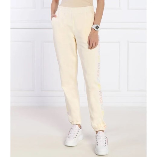 Karl Lagerfeld Spodnie dresowe ikonik 2.0 outline | Regular Fit ze sklepu Gomez Fashion Store w kategorii Spodnie damskie - zdjęcie 171040805