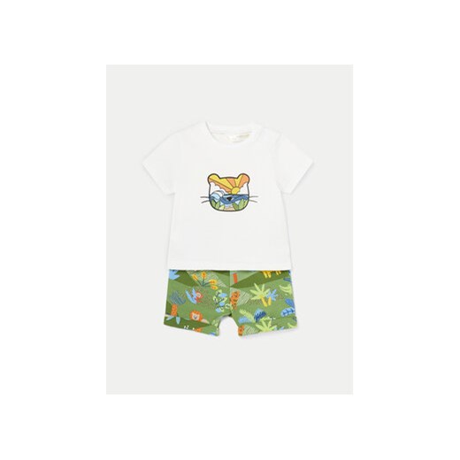 Mayoral Komplet t-shirt i spodenki 1224 Kolorowy Regular Fit ze sklepu MODIVO w kategorii Komplety niemowlęce - zdjęcie 171041518