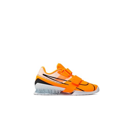 Nike Buty Romaleos 4 CD3463 801 Pomarańczowy ze sklepu MODIVO w kategorii Buty sportowe męskie - zdjęcie 171041579
