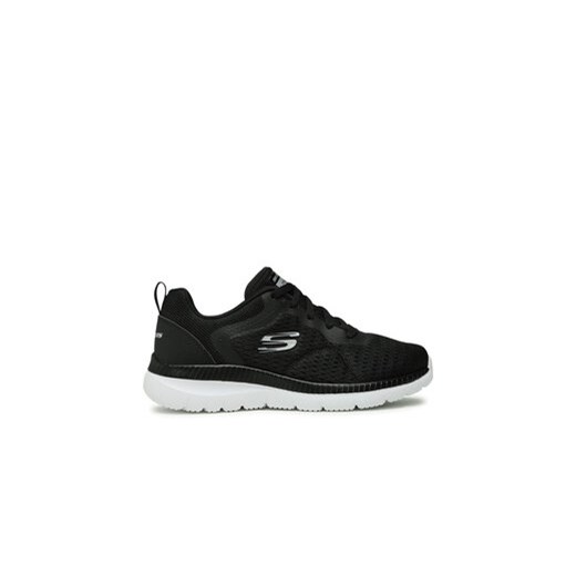 Skechers Sneakersy Quick Path 12607/BKW Czarny ze sklepu MODIVO w kategorii Buty sportowe damskie - zdjęcie 171041649