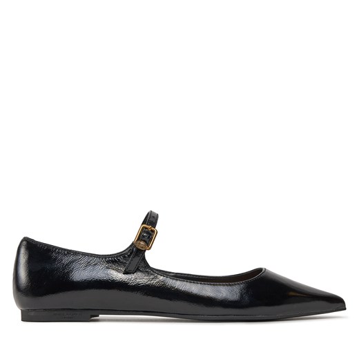 Półbuty Kurt Geiger Regent Flat Mary Jane 1277400309 Black ze sklepu eobuwie.pl w kategorii Balerinki - zdjęcie 171043088