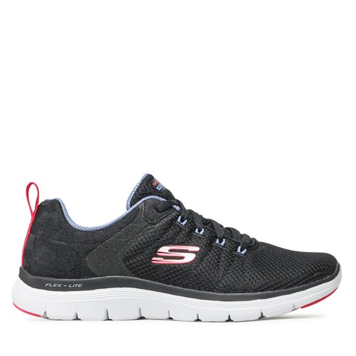 Sneakersy Skechers Elegant Ways 149580/BKMT Czarny ze sklepu eobuwie.pl w kategorii Buty sportowe damskie - zdjęcie 171043368