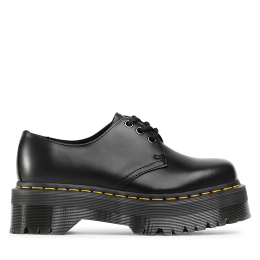 Glany Dr. Martens 1461 Quad 25567001 Black ze sklepu eobuwie.pl w kategorii Półbuty męskie - zdjęcie 171043479