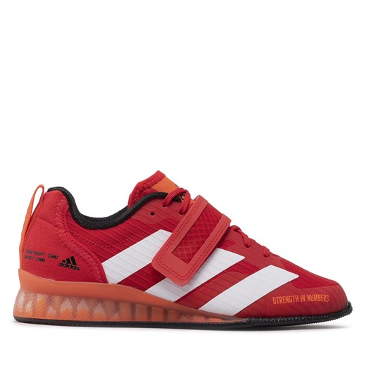 Buty adidas adipower Weightlifting III GY8924 Vivid Red/Cloud White/Impact 40.23 eobuwie.pl