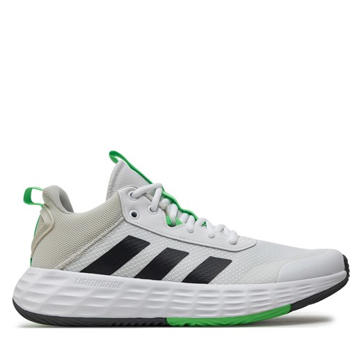 Sneakersy adidas Ownthegame IG6249 Biały ze sklepu eobuwie.pl w kategorii Buty sportowe męskie - zdjęcie 171045187