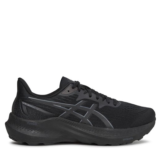 Buty do biegania Asics Gt-2000 12 1011B691 Czarny ze sklepu eobuwie.pl w kategorii Buty sportowe męskie - zdjęcie 171045189