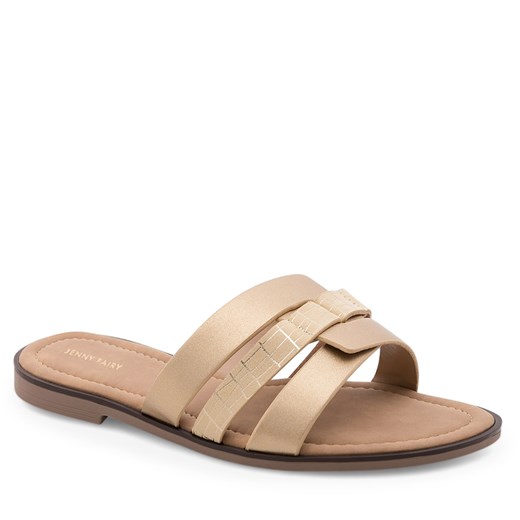 Klapki damskie Jenny Fairy płaskie bez zapięcia 