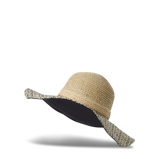Tommy Hilfiger Damski kapelusz słomkowy Kobiety beżowy wzorzysty ze sklepu vangraaf w kategorii Kapelusze damskie - zdjęcie 171046606