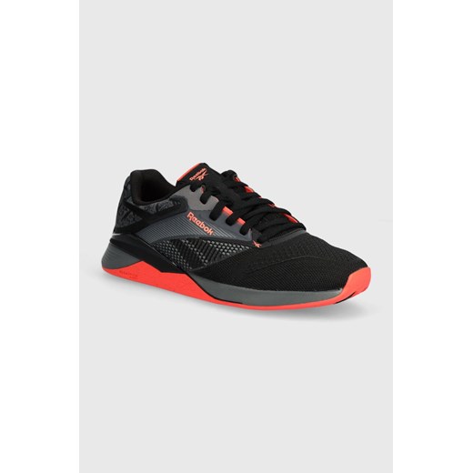 Reebok buty treningowe NANO X4 kolor czarny 100074183 ze sklepu ANSWEAR.com w kategorii Buty sportowe męskie - zdjęcie 171046828